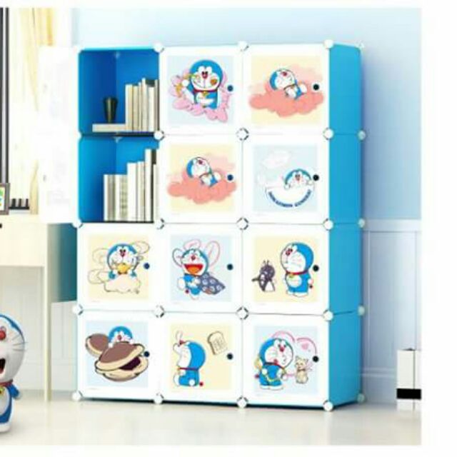 TỦ LẮP GHÉP 12 NGĂN DOREMON
