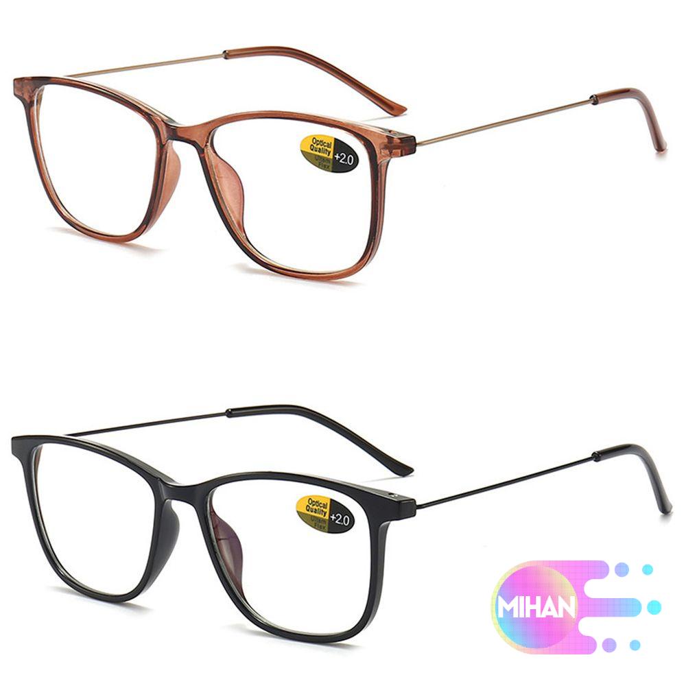 Mắt Kính Đọc Sách Chống Ánh Sáng Xanh Thiết Kế Siêu Nhẹ Phong Cách Vintage Thời Trang MIHAN1