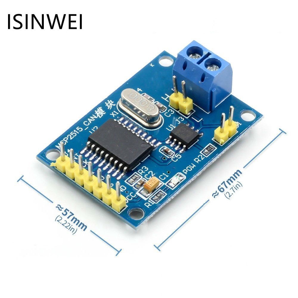 Mô đun thu TJA1050 SPI cho điều khiển từ xa MCP2515 CAN Bus 51 MCU ARM DC 5V