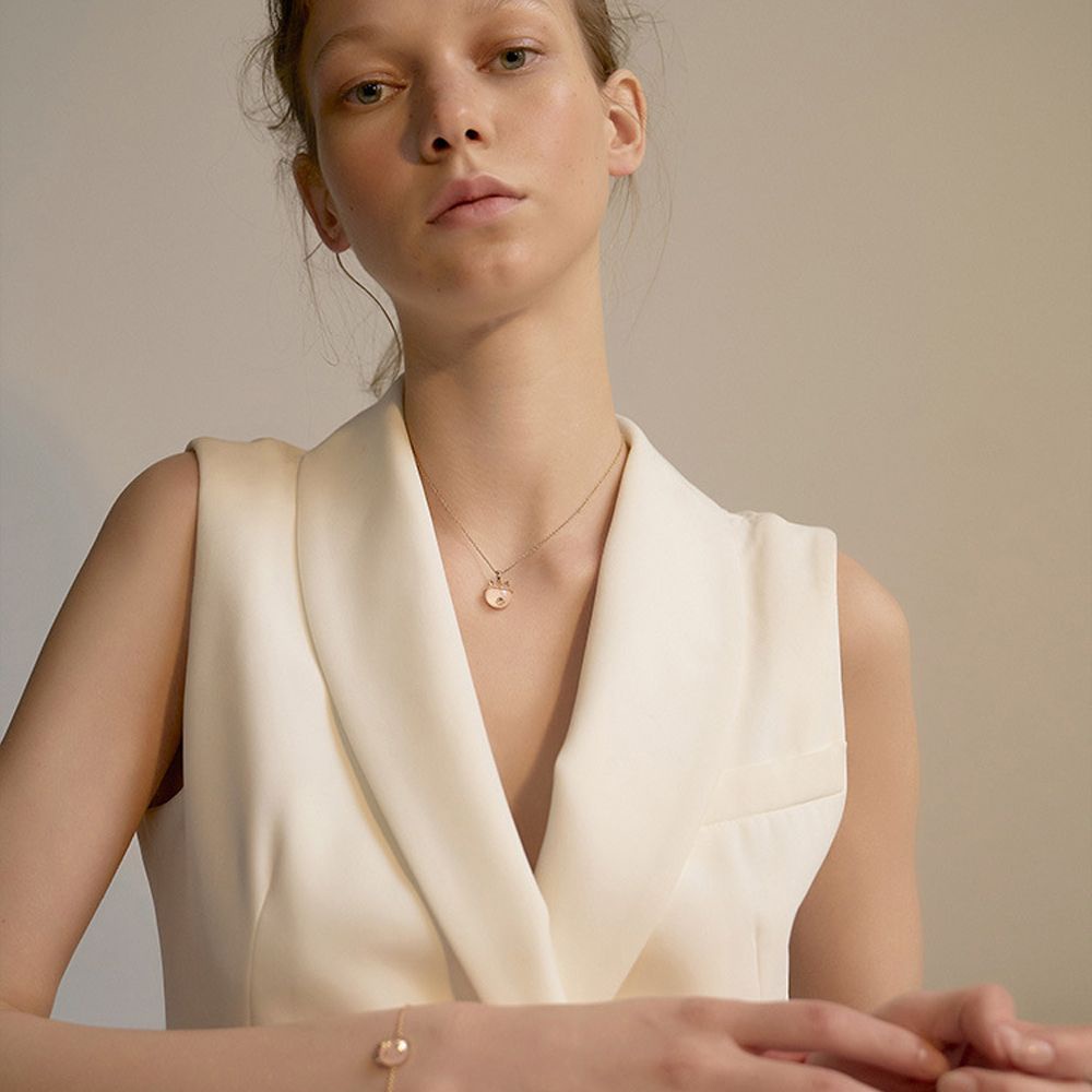 Vòng cổ choker mặt hình bàn chân mèo may mắn nhiều màu thời trang Hàn Quốc thanh lịch đơn giản đáng yêu cho nữ