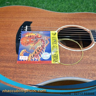 Dây đàn Guitar Acoustic dây lẻ số 3