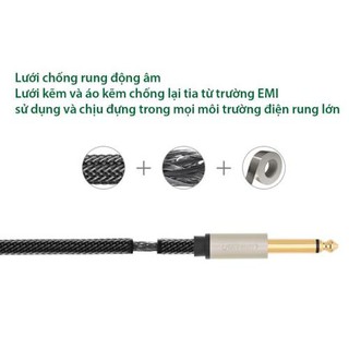 Cáp loa 6.5mm 2 đầu 1.5m UGREEN 10637