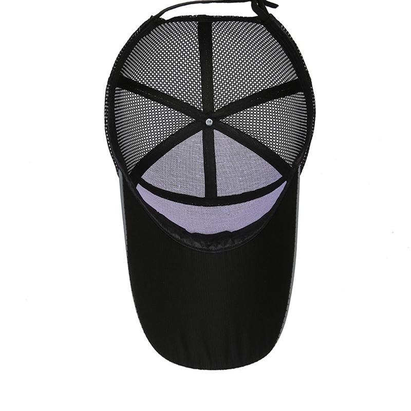 Mũ lưỡi trai chống nắng kiểu lưới thoáng khí phong cách unisex
