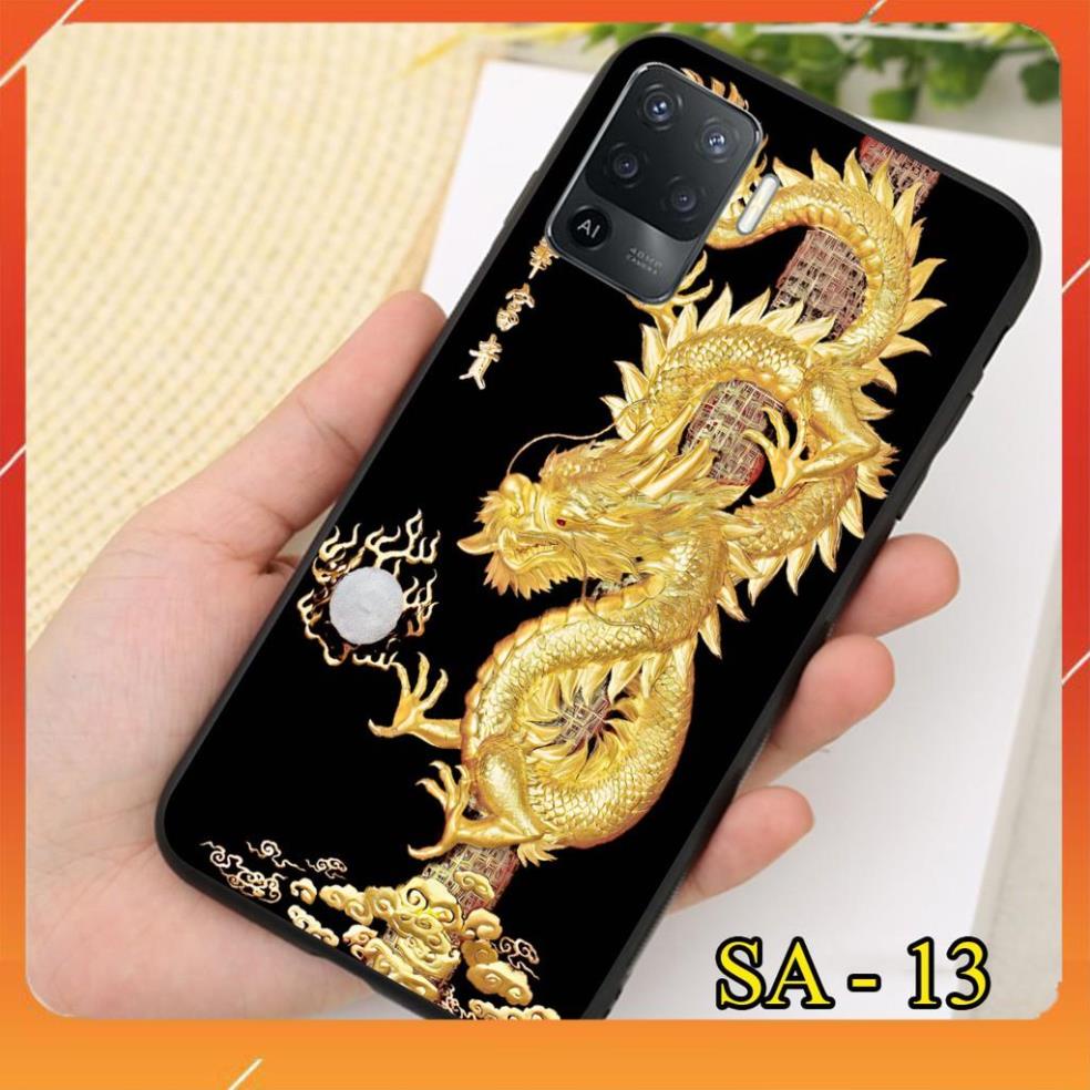 Ốp lưng kính 3D in hình 12 con giáp cho điện thoại Oppo A54 - Oppo A74 - Oppo A94 đẹp