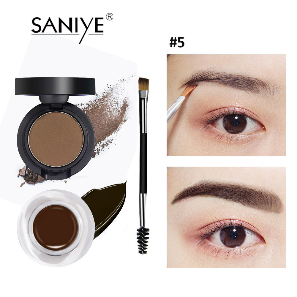 SANIYE (hàng Mới Về) Kem Trang Điểm Lông Mày Wankasaniye 2 Trong 1 Chống Thấm Nước Và Mồ Hôi Lâu Trôi | BigBuy360 - bigbuy360.vn