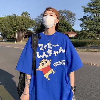 ✦ AFFLIGA ✦Áo Thun Tay Ngắn Cổ Tròn Dáng Rộng Thời Trang Phong Cách Hàn Quốc Cho Nam