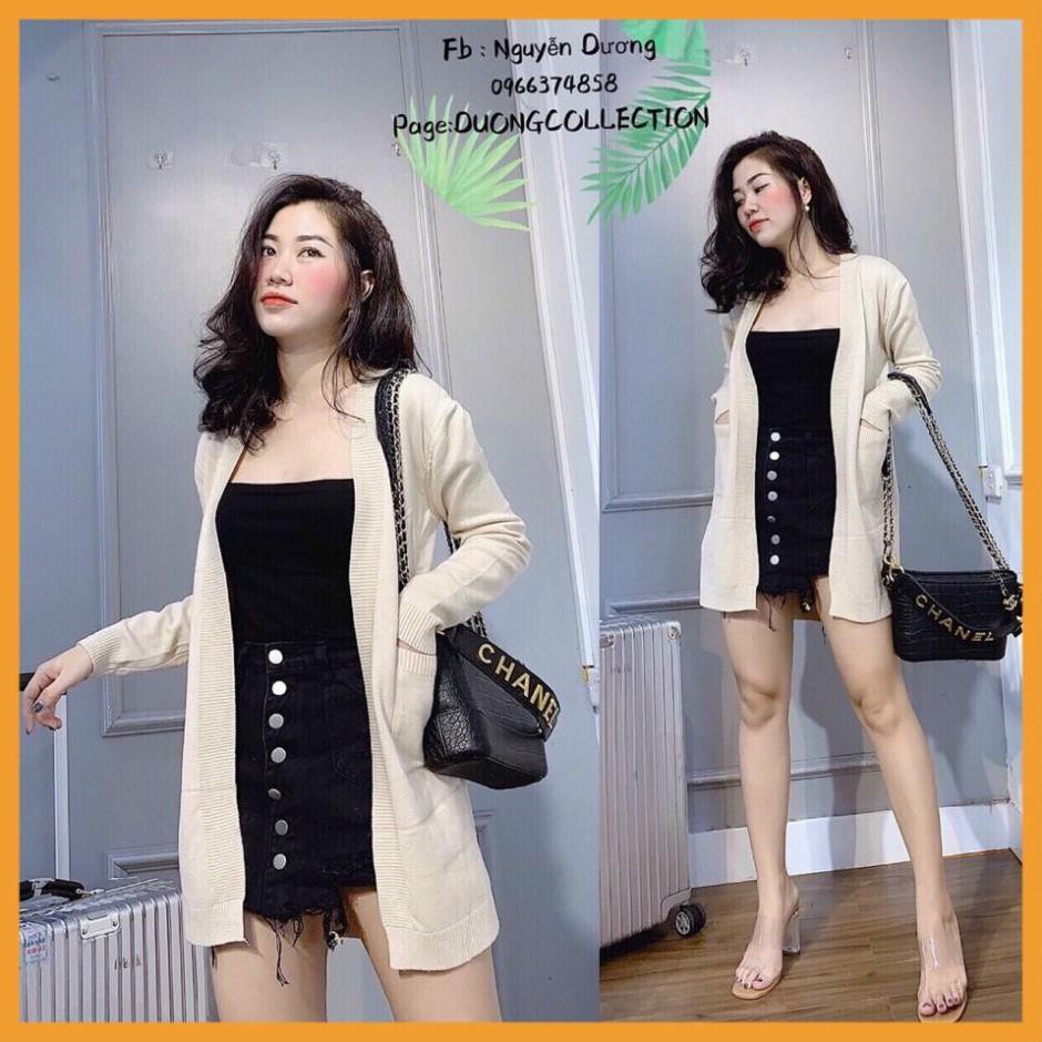 Áo khoác big size cardigan ( hình thật)