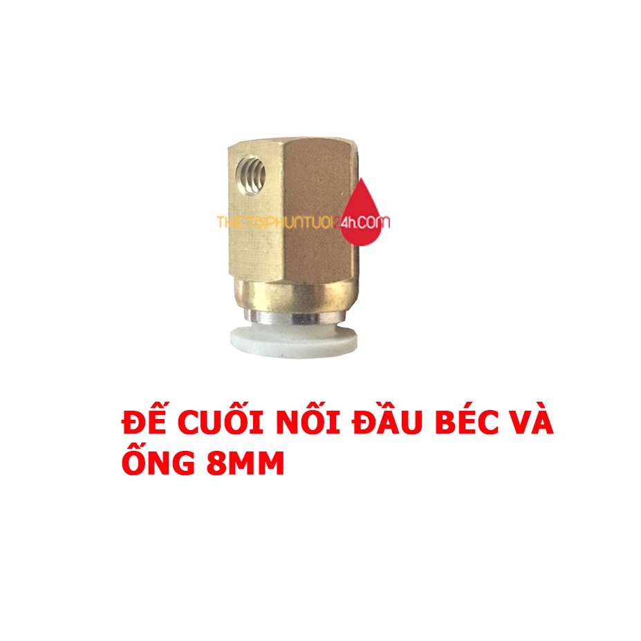 Béc phun sương đồng siêu mịn nhiều tùy chọn béc đồng làm mát quán ăn quán cafe sân vườn giữ ẩm - MHL
