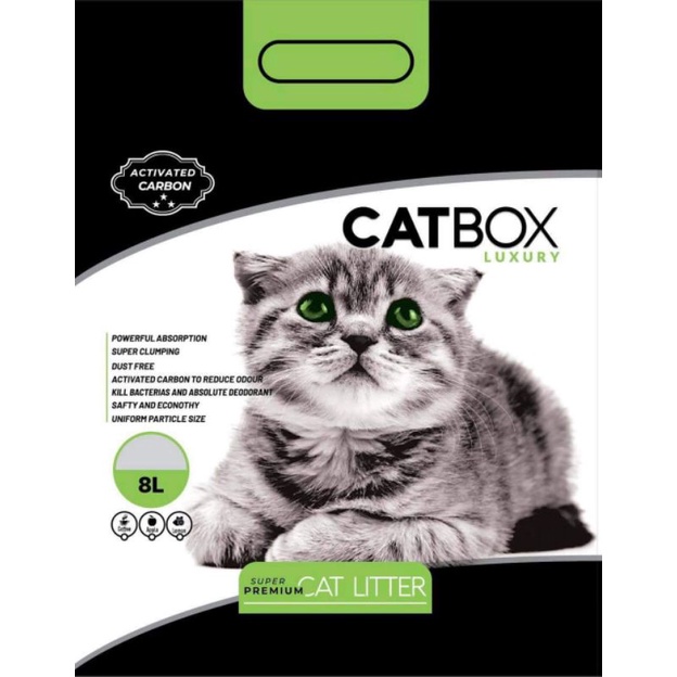 [Mã PET50K giảm Giảm 10% - Tối đa 50K đơn từ 250K] Cát vệ sinh siêu vón, khử mùi tốt Catbox 8lit