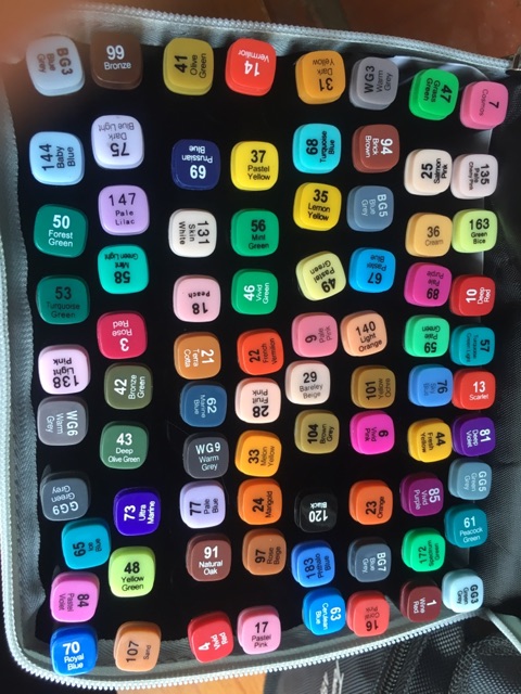 Màu vẽ Maker TOUCH COLOR 36/48/40/60/80 màu
