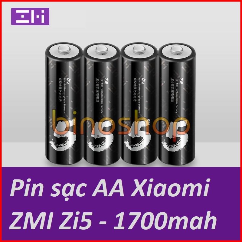 Pin sạc AA ZI5 Xiaomi dung lượng 1700mAh