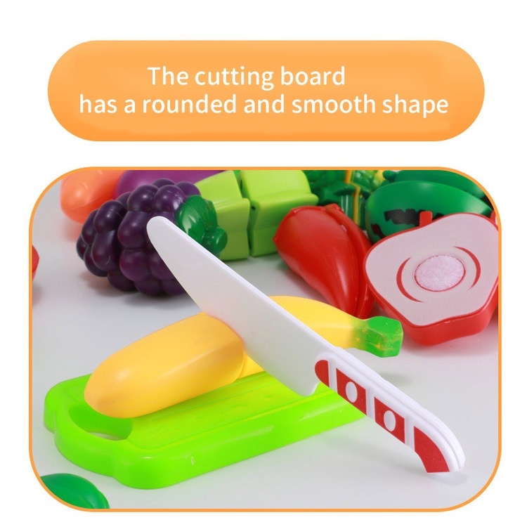 Bộ Đồ Chơi Cắt Trái Cây 39 Kiểu Cho Bé