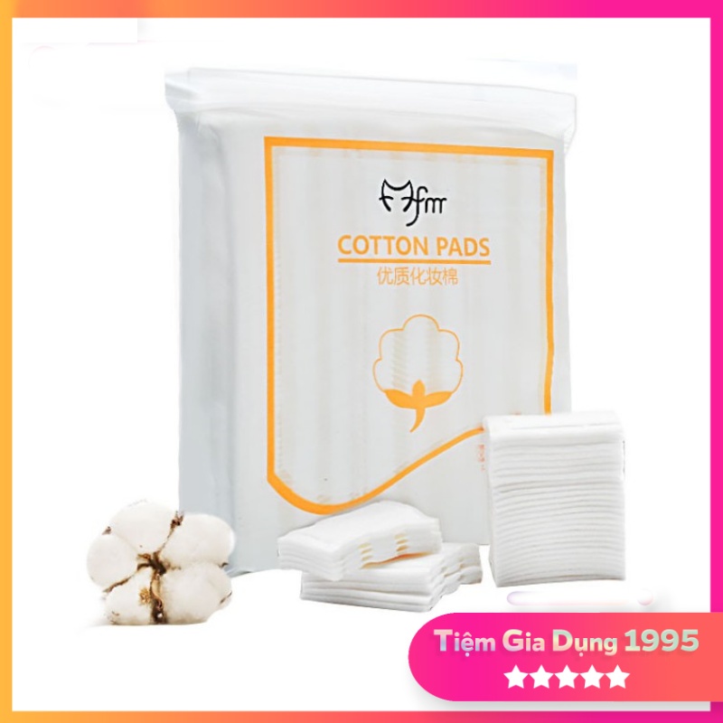 Bông tẩy trang 3 lớp Cotton Pads Túi 222 miếng hàng loại 1