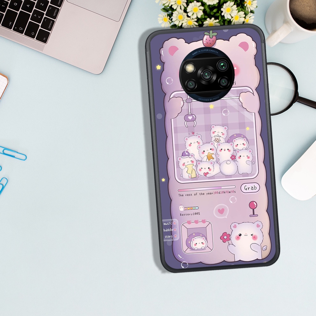 Ốp Lưng Xiaomi  Poco X3 - Poco X3 Pro, In Hình Sinh Động, Dễ Thương, Màu Sắc Cá Tính..