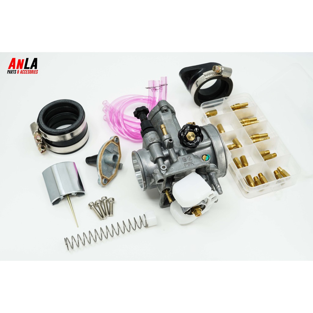 Bình xăng con BRT CNC PWK 32 34mm SUPER FLOW