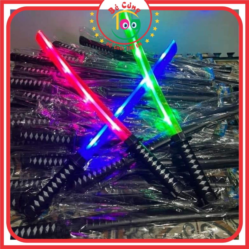 Đồ Chơi Kiếm Phát Sáng, Kiếm Nhật Katana Có Đèn Led Và Âm Thanh Cực Hot
