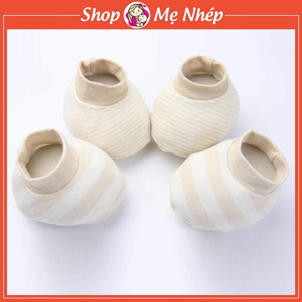 Bao Tay bao Chân sơ sinh chất liệu Cotton mềm mại, an toàn cho bé (vớ tay chân cho bé sơ sinh)