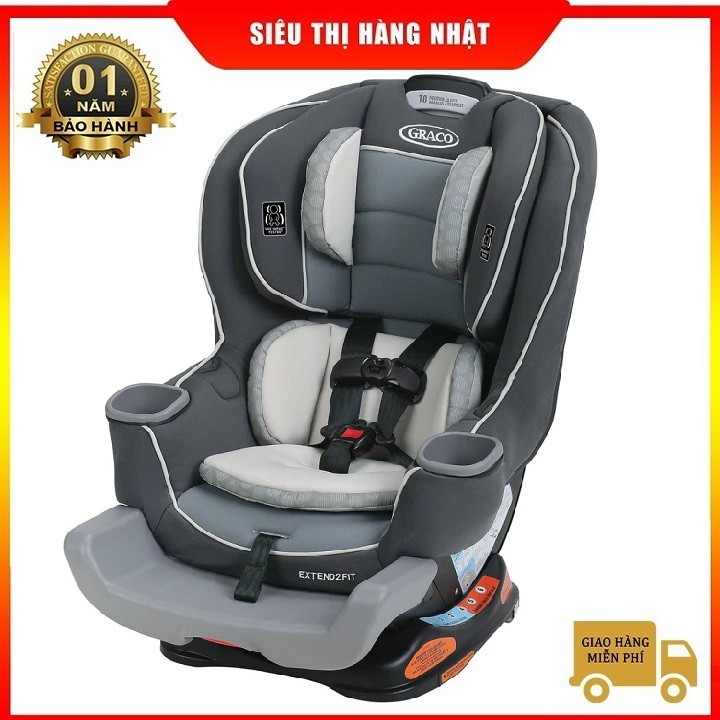 Ghế ngồi ô tô trẻ em Graco Extend2Fit Convertible Davis 2015 8AQ00DVI