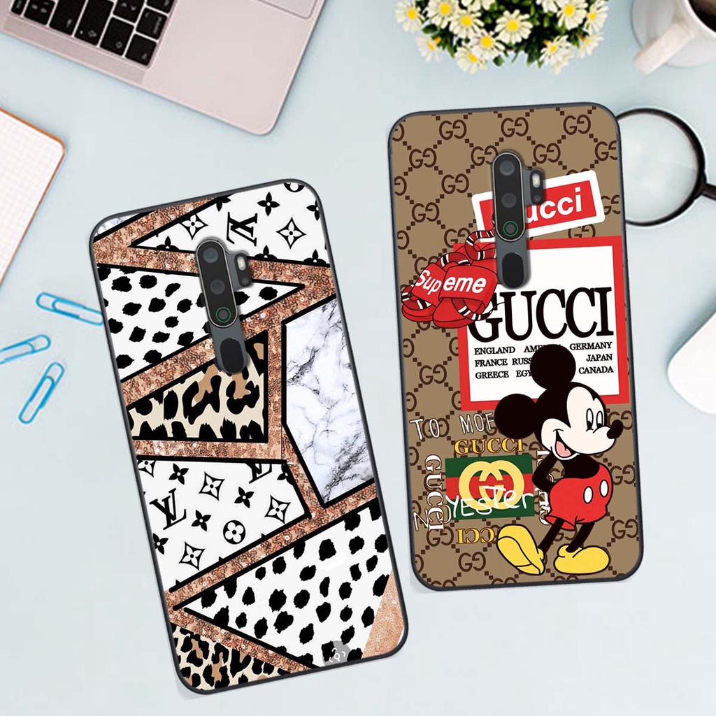 Ốp lưng Oppo A5 2020 / A9 2020 hình thương hiệu, thời trang, cute, đáng yêu