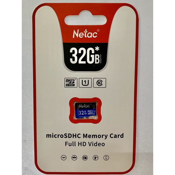 Thẻ nhớ Netac MicroSD 32GB,64GB,128GB-Bảo hành 36 tháng