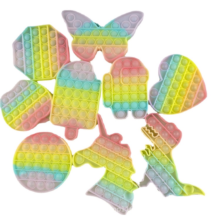 Pop it giá rẻ 2022, Đồ chơi giảm căng thẳng cho người lớn và trẻ em an toàn dễ chơi RAMBO TOYS