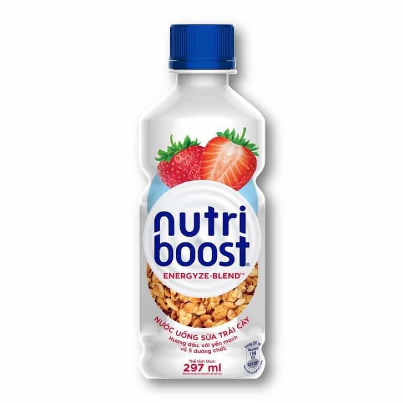 THÙNG 24 CHAI SỮA TRÁI CÂY NUTRIBOOST