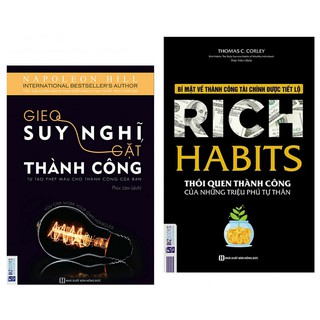 Combo Rich Habits - Thói Quen Thành Công Của Những Triệu Phú Tự Thân + Gieo Suy Nghĩ Gặt Thành Công