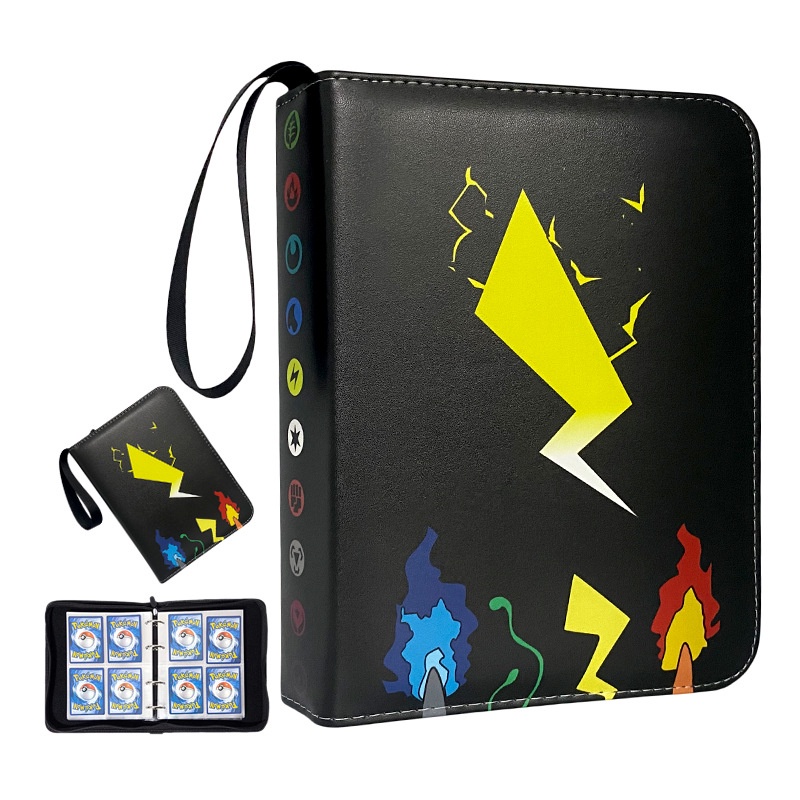 Album Đựng Thẻ / Đồ Chơi 400 Ngăn Hình Pokemon Cho Bé