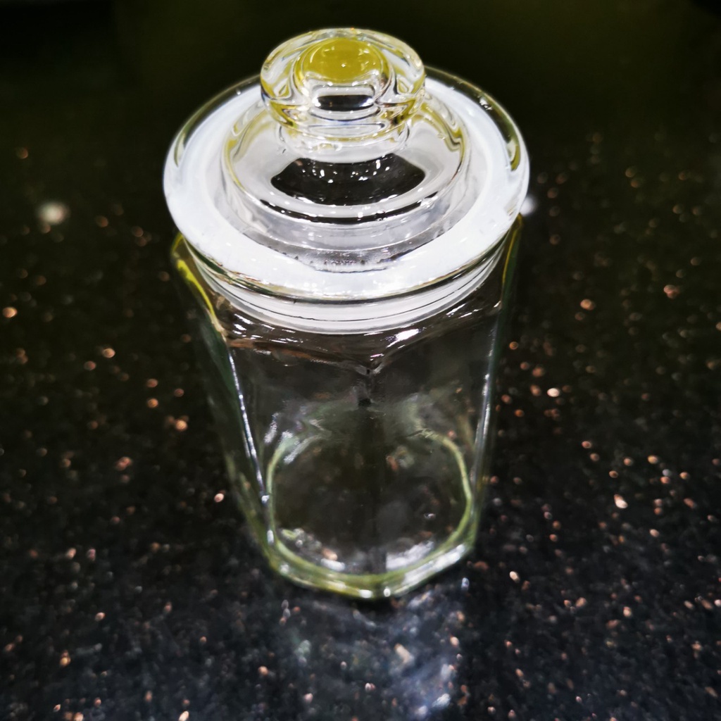 Lọ Thủy Tinh có nắp đậy gioăng Silicol, đựng gia vị, đường, chè