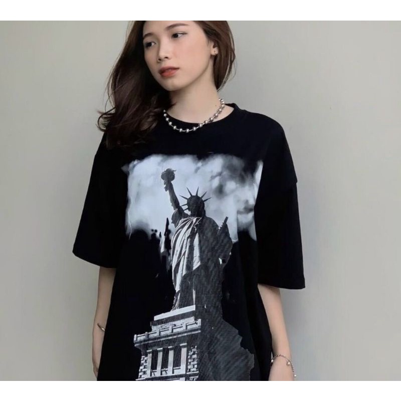 [RẺ VÔ ĐỐI]Áo Phông Tay Lỡ Unisex In Hình Tượng Nữ Thần 5D Siêu Nét, Áo Phông Form Rộng Nam Nữ (Kèm 2 Ảnh Thật Đầu Tiên)