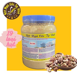 NGŨ CỐC LỢI SỮA 500g -1000g - HỘP NGŨ CỐC DINH DƯỠNG 19 LOẠI HẠT TỐT CHO BÀ BẦU, TĂNG CÂN, GIẢM TIỂU ĐƯỜNG
