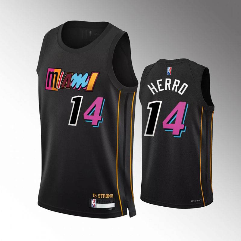 Áo Ba Lỗ Thể Thao NBA Jersey Miami Heat Butler Adebayo Lowry Herro Phiên Bản Kỷ Niệm Plus Size PN2