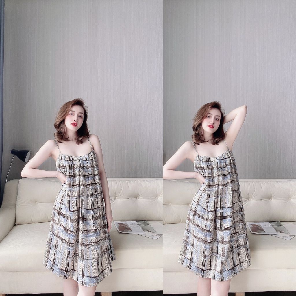 Váy ngủ sexy ❣️FREE SHIP❣️ Đầm ngủ sexy Chất Siêu Mát Dáng Siêu Xinh &lt;80KG