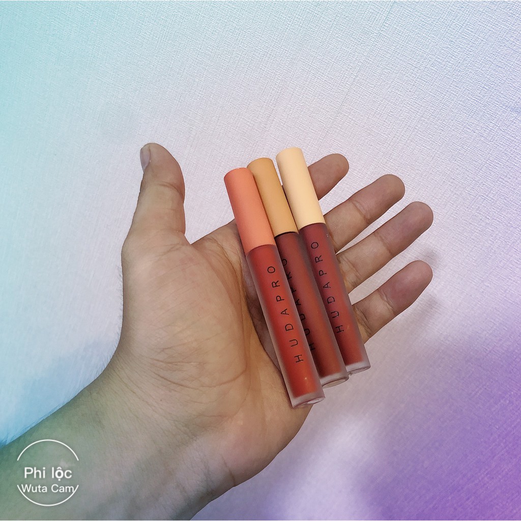 Set Son Kem HUDAPRO Nội Địa Trung Màu Hot Trend Set A - Set b | BigBuy360 - bigbuy360.vn