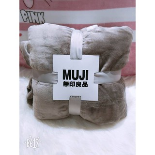 Chăn lông thỏ MUJI