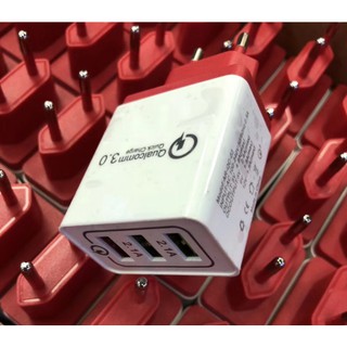 Củ Sạc Nhanh 3 Cổng Hỗ Trợ Qualcomm Quick Charge 3.0 30W