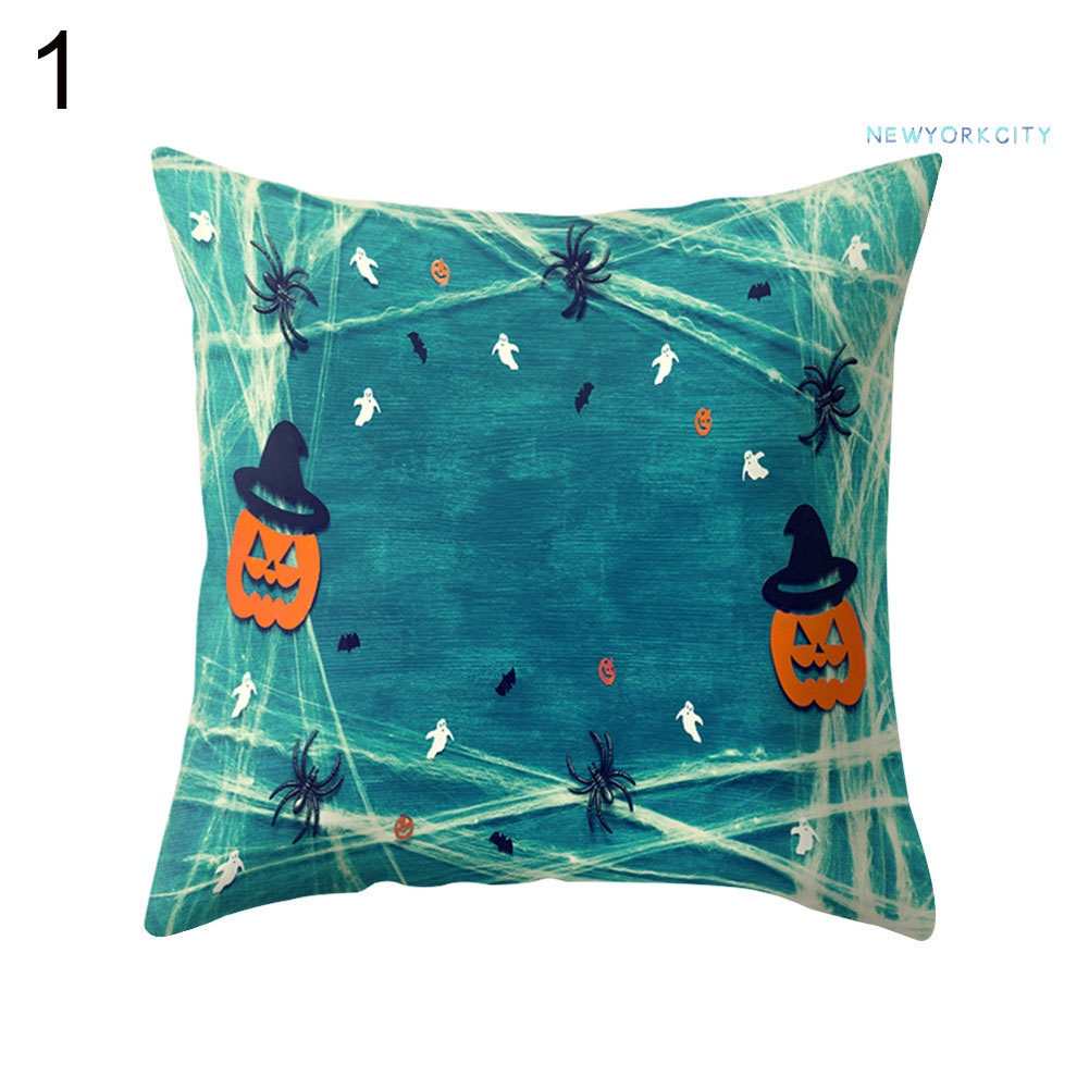 Vỏ Gối Sofa Trang Trí Chủ Đề Halloween