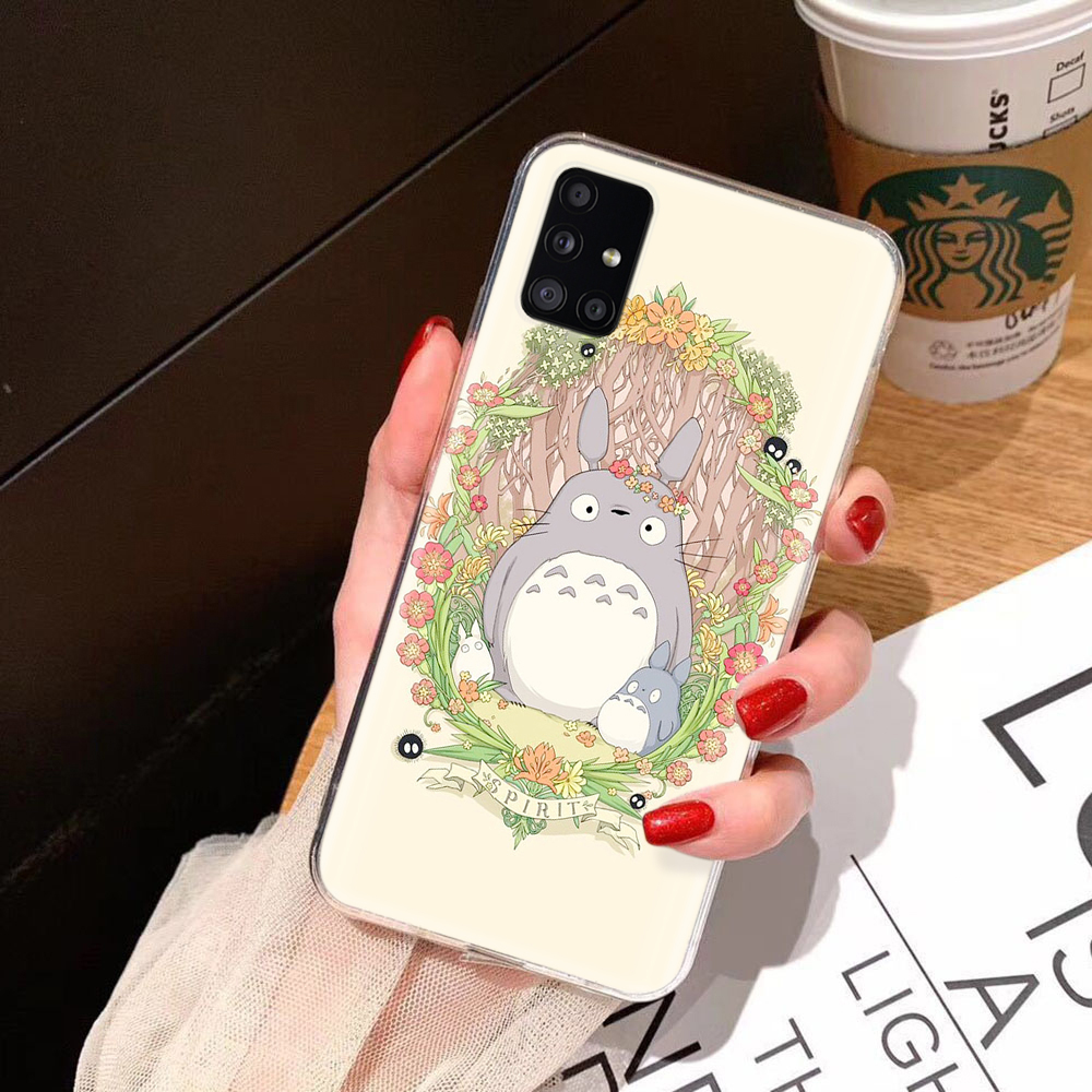 Ốp điện thoại trong suốt hình Totoro Ta48 cho LG G5 G6 G7 G8 THINQ K9 K11 V20 V30 V30S V35 V40 Q60