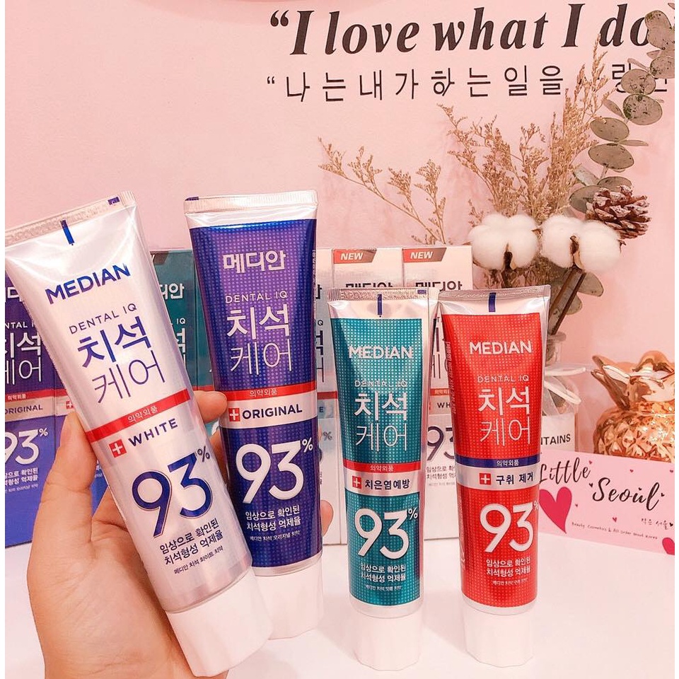 Kem Đánh Răng Median 30% Dental IQ 120gr Hàn Quốc