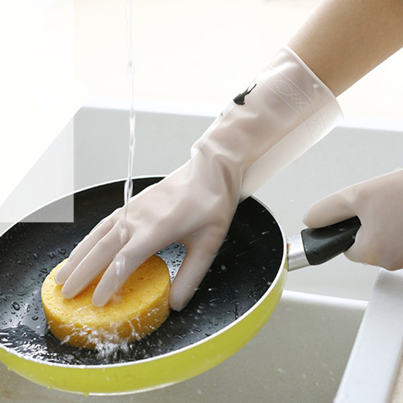 Bao Tay Rửa Chén Cao Su Siêu Dai