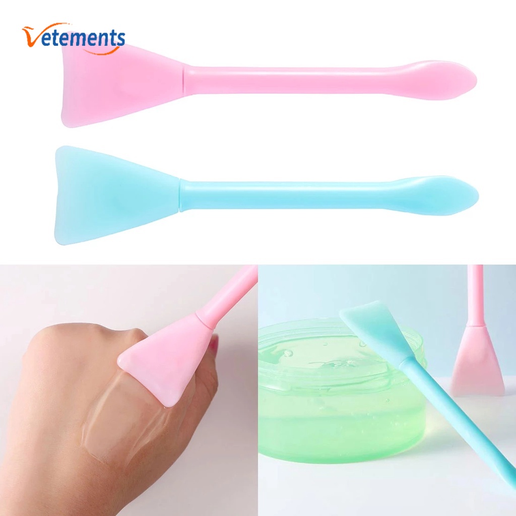 [Hàng mới về] Cọ Quét Mặt Nạ Hai Đầu Đa Năng Bằng Silicon Dễ Dàng Làm Sạch