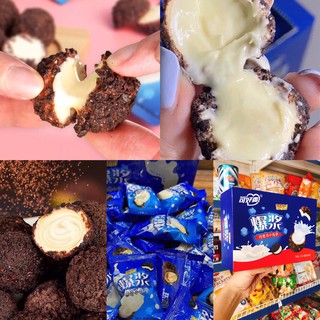 BÁNH OREO SOCOLA NHÂN KEM SỮA TAN CHẢY HỘP 200G