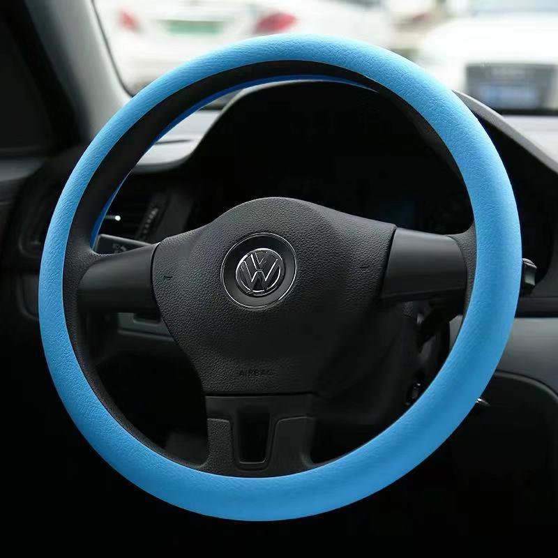 Vỏ Bọc Vô Lăng Xe Hơi Bằng Silicon Chống Trượt Mát Xa Tiện Dụng