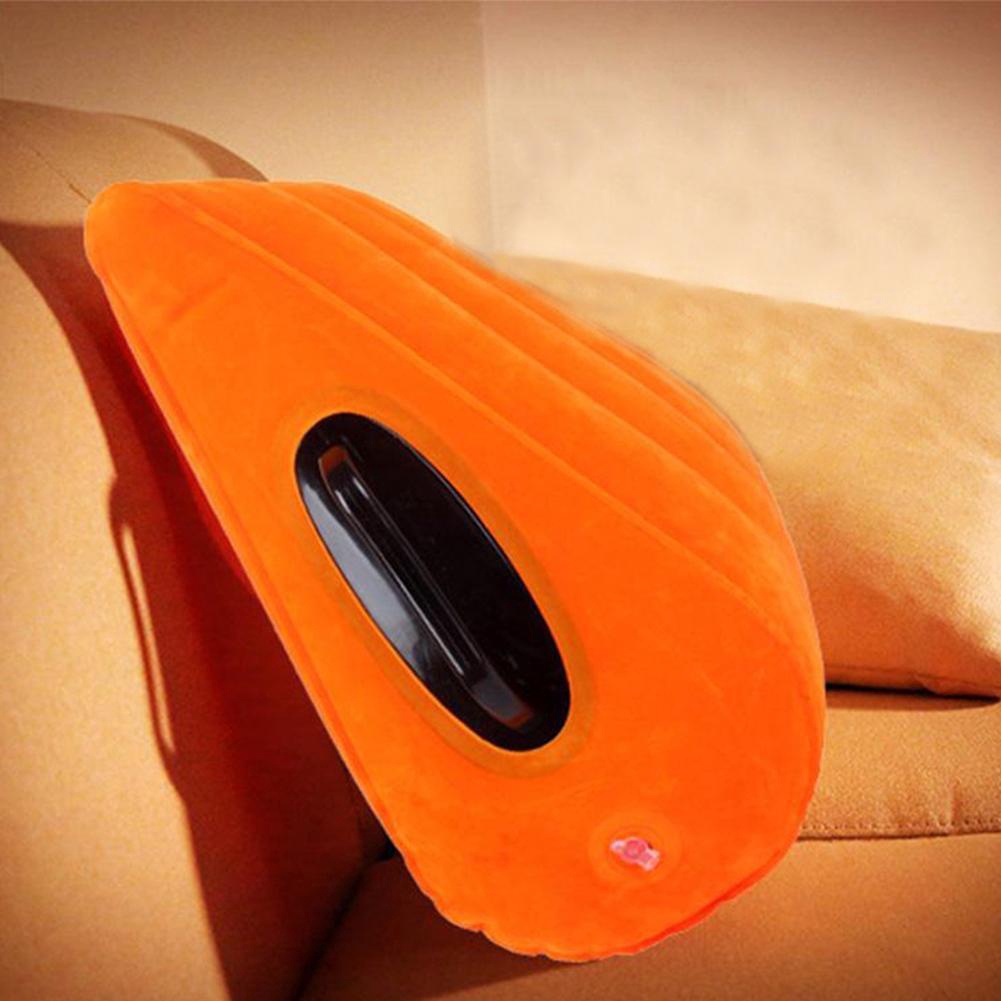 Gối Kê Cổ Hình Tam Giác/Dụng Cụ Bơm Hơi Gối Tiện Dụng