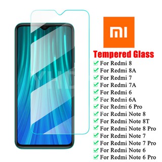 Kính cường lực 9H cho Redmi Note 5 6 7 8 9 10 11 5A 6A 7A 8A 9A 9C 9T 9i 9S 9AT 10S 10X NFC+Pro Power Prime Max 4G 5G