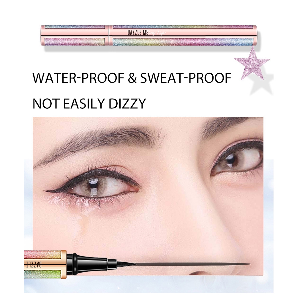 Bút Kẻ Mắt Nước Dazzle Me Trang Điểm Chống Nước Chống Mồ Hôi Thiết Kế Vỏ Lấp Lánh | BigBuy360 - bigbuy360.vn