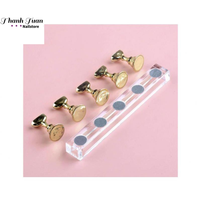 Đế gắn móng giả, đế móng nail nam châm  - Phụ kiện đồ nail