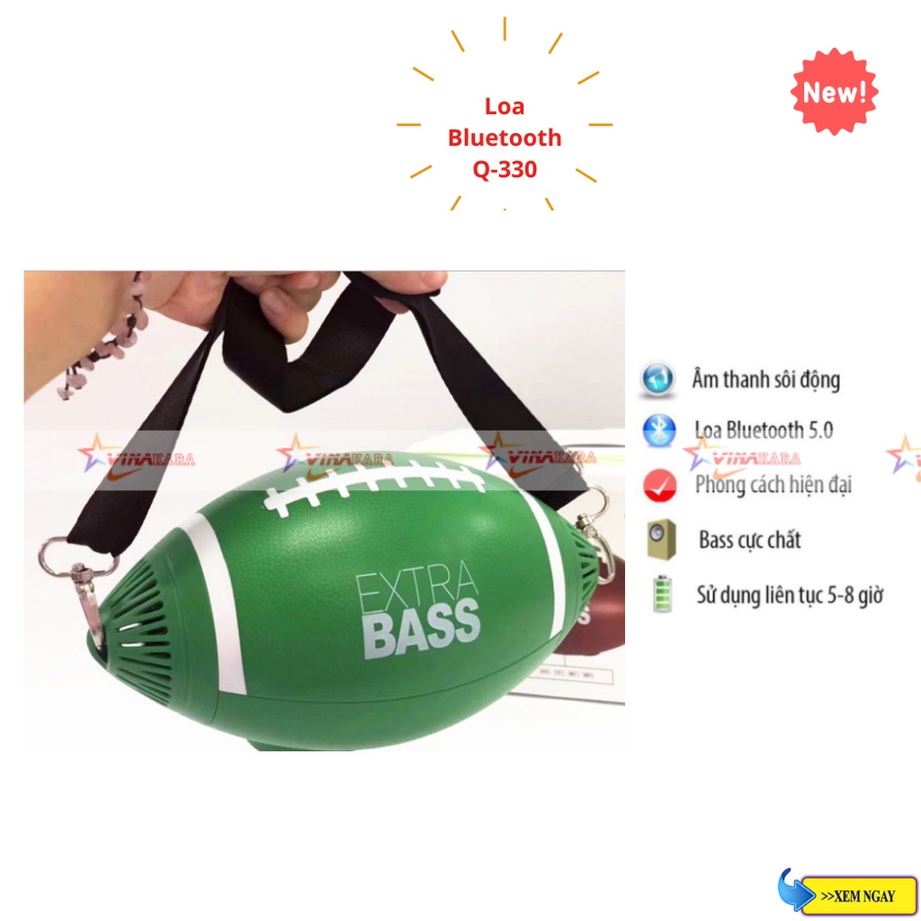 Loa Bluetooth Q-330,âm thanh hay, âm bass chất lượng
