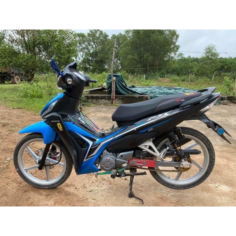 Yên wave a50cc a100 rsx fi kèm da thái co dãn 4 chiều thêu nhiều mẫu lựa chọn