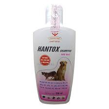 Dầu gội - Sữa tắm Hantox hồng 200 ml diệt phòng bọ chét, ve, mòng, ghẻ, chấy, rận ở chó, mèo thú cưng